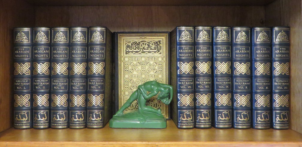 THE BOOK OF THE THOUSAND NIGHTS AND A NIGHT. Translated from the Arabic by Captain Sir R.F. Burton. Reprinted from the original edition and edited by