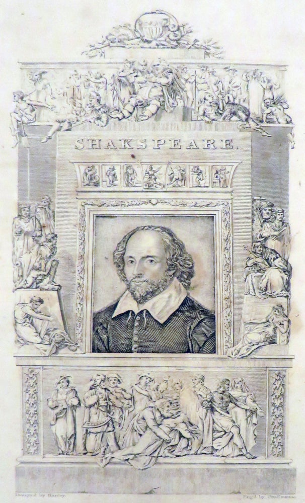 Item #15756 THE DRAMATIC WORKS AND. William Shakespeare