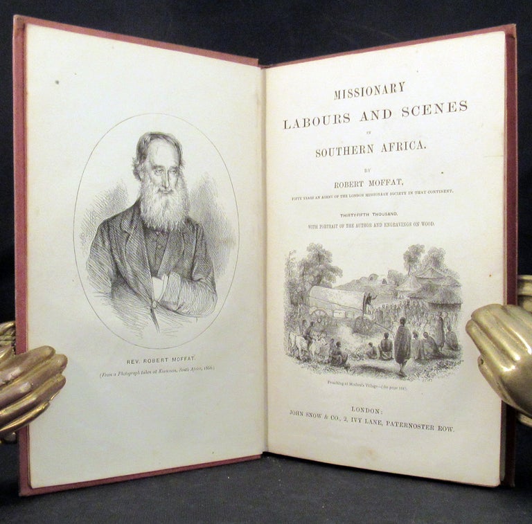 Item #16918 MISSIONARY LABOURS AND SCENES. Robert Moffat