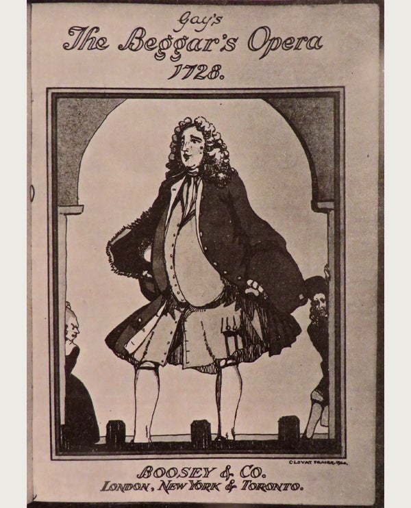 Item #17660 CATALOGUE OF AN EXHIBITION. Claud Lovat Fraser