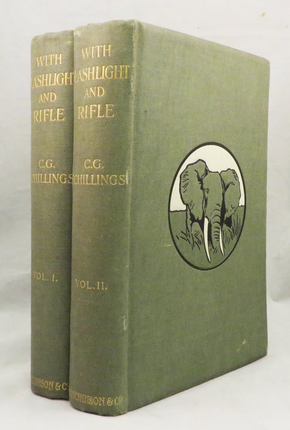 Item #19504 WITH FLASHLIGHT AND RIFLE: A Record of Hunting Adventures and of Studies in Wild Life in Equatorial East Africa; Translated by Frederic Whyte. C. G. Schillings.