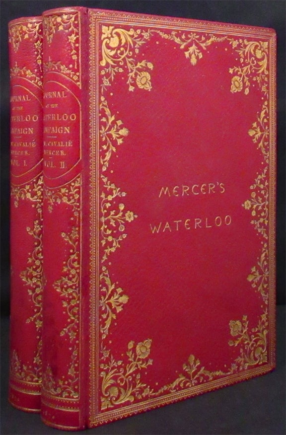 Item #23094 JOURNAL OF THE WATERLOO. Alexander, Waterloo, Napoleon, General Cavalié Mercer