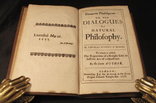 DECAMERON PHYSIOLOGICUM: Or, Ten Dialogues of Natural Philosophy