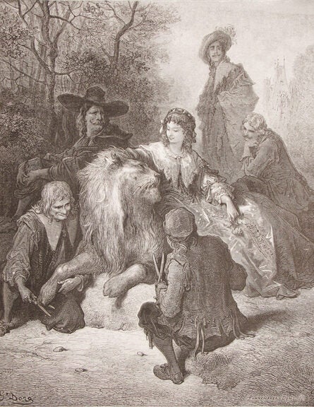 FABLES DE LA FONTAINE AVEC LES DESSINS DE GUSTAVE DORE | Doré