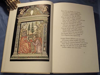 THE FABLES OF AESOP Printed from the Veronese Edition of MCCCCLXXIX in Latin Verses and the Italian Version by Accio Zucco. - (And:) The First Three Books of Caxton's Aesop Containing the Fables Illustrated in the Verona Aesopus of MCCCCLXXIX.