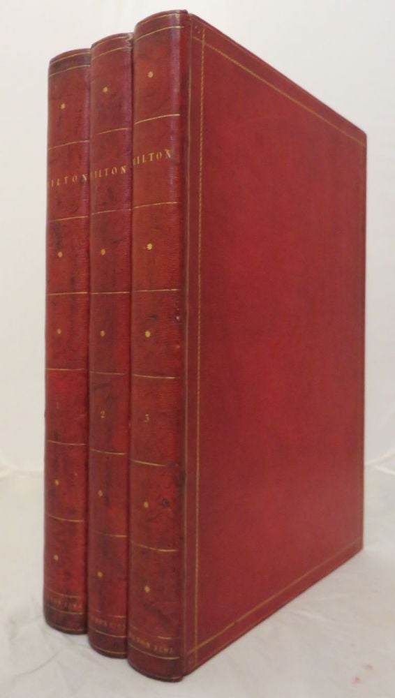 Item #24326 THE POETICAL WORKS OF JOHN MILTON. With A Life of the Author, by William Hayley. John Milton.