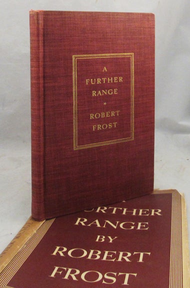 Item #25913 A FURTHER RANGE. Robert Frost