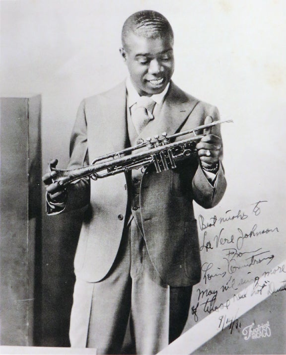 Item #26064 LOUIS ARMSTRONG - A Self Portrait. The Interview by Richard Meryman. Louis Armstrong.