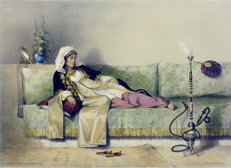 Item #26792 "Egyptian Woman in a. Print, Prisse d’Avennes