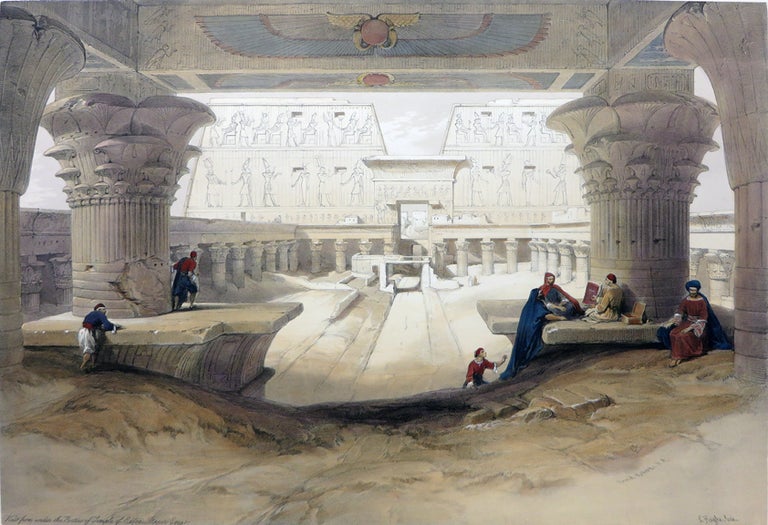 Item #26862 VIEW FROM UNDER THE. David Roberts, Egypt