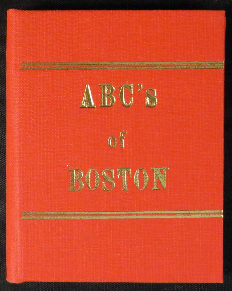 Item #26993 ABC's OF BOSTON Illustrated by E. Helene Sherman. Miniature book.