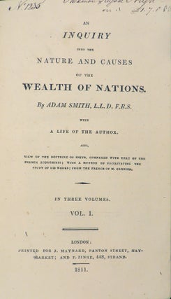 AN INQUIRY INTO THE NATURE AND CAUSES OF THE WEALTH OF NATIONS