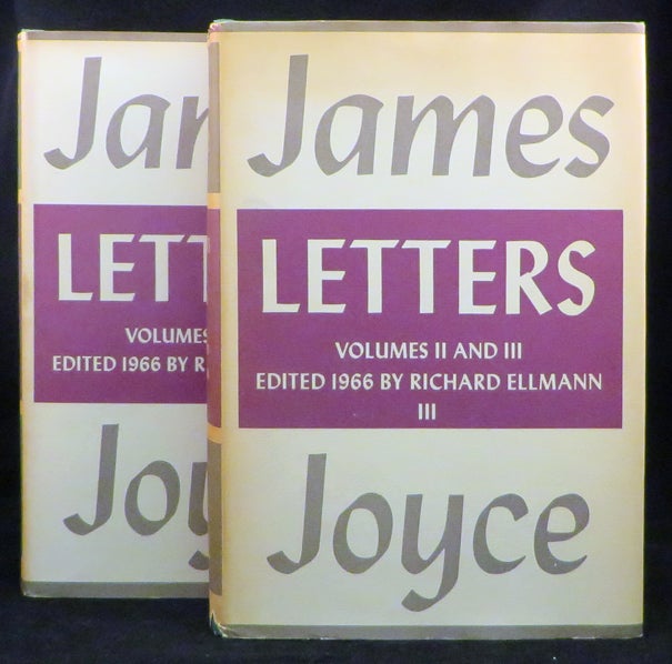 Item #27305 LETTERS OF JAMES JOYCE. James Joyce