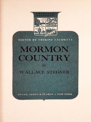 MORMON COUNTRY