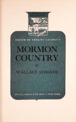 MORMON COUNTRY