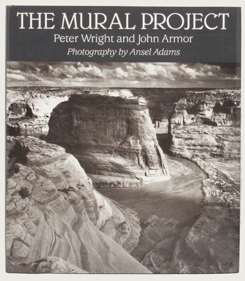 Item #28861 THE MURAL PROJECT. Selected and with an introduction by Peter Wright and John Armor. Ansel Adams.