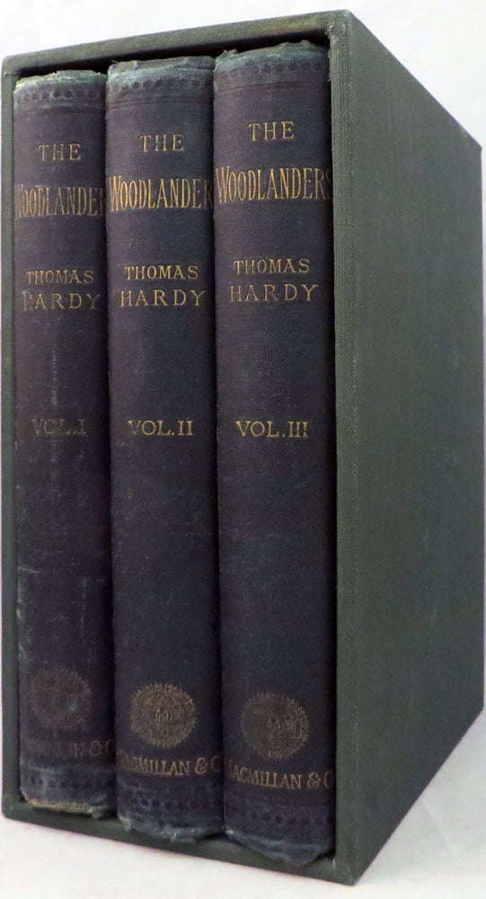 Item #29220 THE WOODLANDERS...In Three Volumes. Thomas Hardy