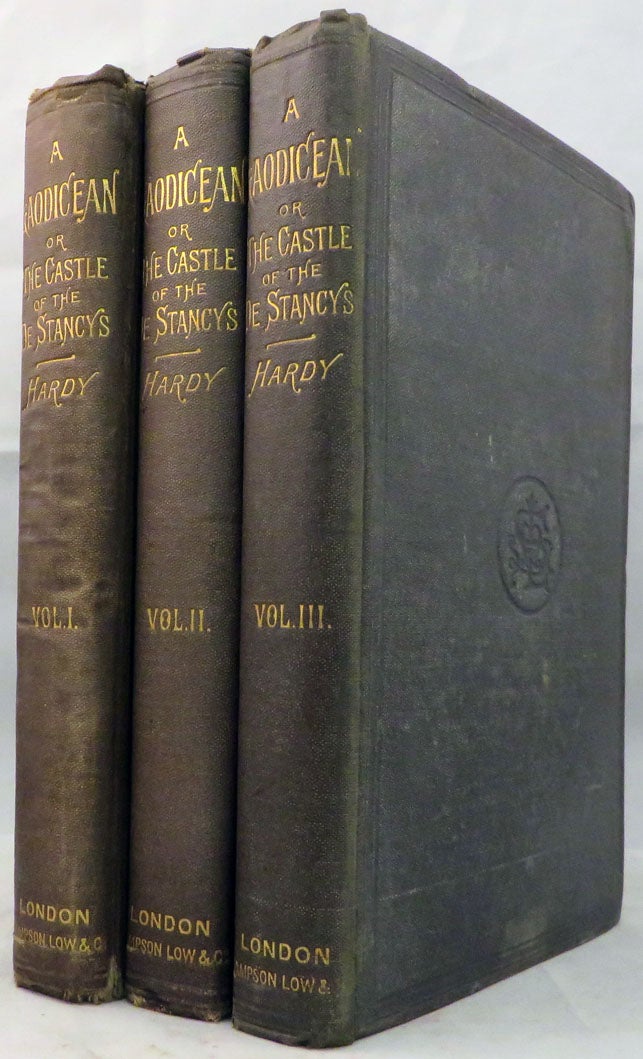 Item #29225 A LAODICEAN; Or, The Castle of the De Stancys. A Story of Today. Thomas Hardy.