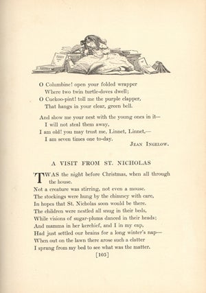 A CHILD'S BOOK OF OLD VERSES Selected and Illustrated by Jesse Willcox Smith