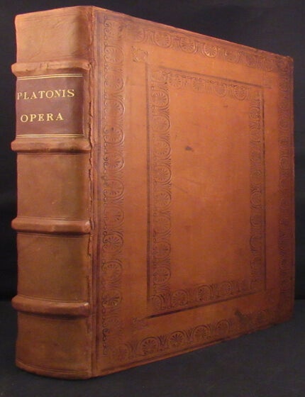 Item #29408 PLATONIS OPERA a Marsilio. Plato, 427–347 BC