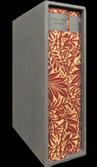 Item #29589 THE WORKS OF GEOFFREY. Kelmscott Press, Basilisk Press