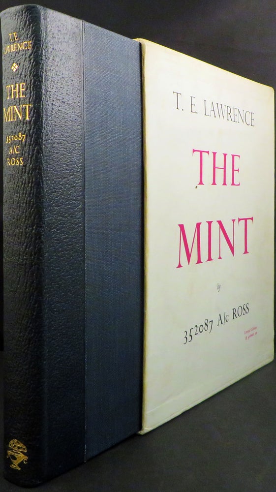 Item #29635 THE MINT: A day-book. T. E. Lawrence