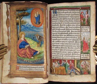 BOOK OF HOURS, Latin and French, Use of Rome