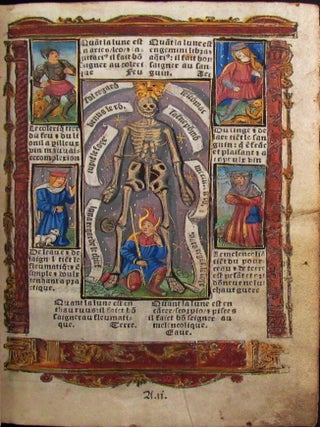 BOOK OF HOURS, Latin and French, Use of Rome
