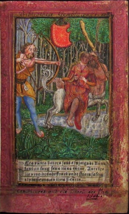 BOOK OF HOURS, Latin and French, Use of Rome