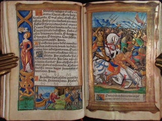 BOOK OF HOURS, Latin and French, Use of Rome