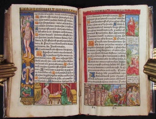 BOOK OF HOURS, Latin and French, Use of Rome