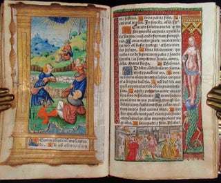 BOOK OF HOURS, Latin and French, Use of Rome