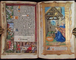 BOOK OF HOURS, Latin and French, Use of Rome