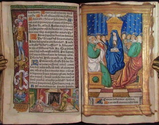 BOOK OF HOURS, Latin and French, Use of Rome