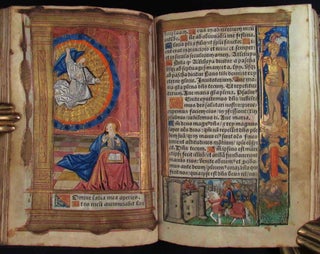 BOOK OF HOURS, Latin and French, Use of Rome