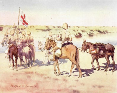 Item #30248 WAR SKETCHES IN COLOUR. Boer Wars, Captain S. E. St Leger