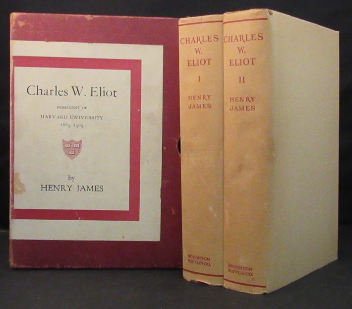 Item #30571 CHARLES W. ELIOT President. Harvard University, Henry James
