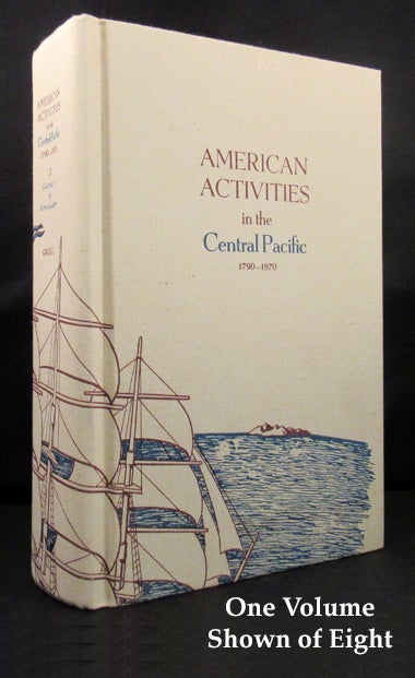 Item #30932 AMERICAN ACTIVITIES IN THE. American History Maritime, R. Gerald Ward