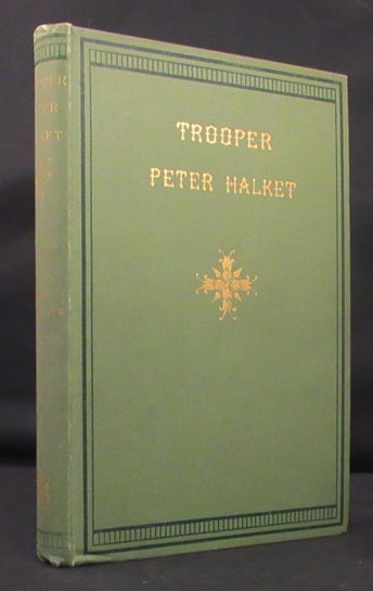 Item #31036 TROOPER PETER HALKET OF. Olive Schreiner