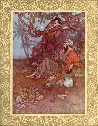 THE RUBAIYAT OF OMAR KHAYYAM. Rendered into English verse by Edward Fitzgerald With Illustrations by Edmund Dulac.