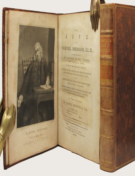 Item #31227 THE LIFE OF SAMUEL. James Boswell