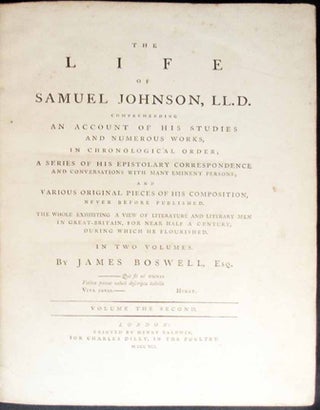 THE LIFE OF SAMUEL JOHNSON