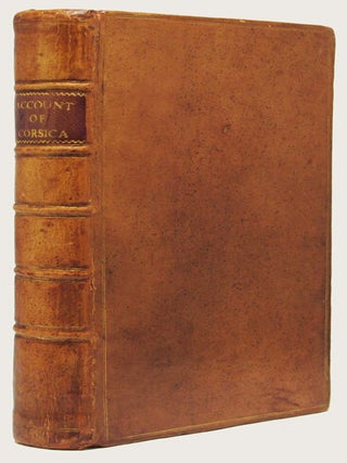 AN ACCOUNT OF CORSICA, The Journal of a. James Boswell.