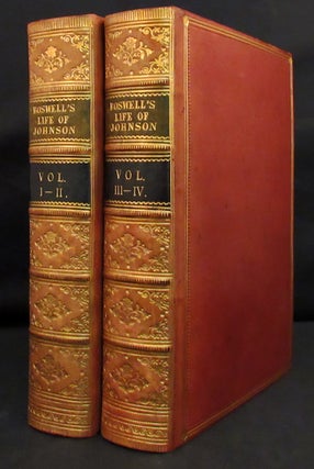 THE LIFE OF SAMUEL JOHNSON, LLD. An Account of His Studies and Numerous Works in Chronological Order; A Series of His Epistolary Correspondence and Conversations With Many Eminent Persons; And Various Original Pieces of His Composition, Never Before Published; The Whole Exhibiting a View of Literature and Literary Men in Great Britain for Nearly Half a Century During Which He Flourished.