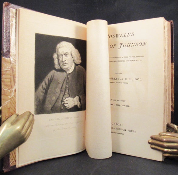 Item #31505 BOSWELL'S LIFE OF JOHNSON. James Boswell