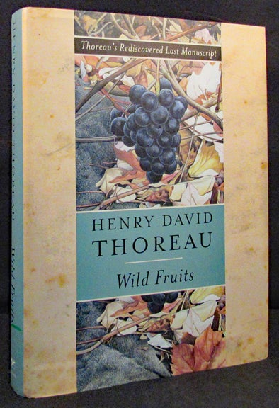 Item #31641 WILD FRUITS, Thoreau s Rediscovered Last Manuscript. Henry David Thoreau.
