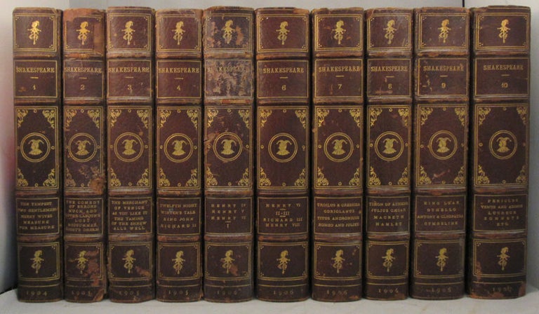 Item #31872 THE WORKS OF WILLIAM. Shakespeare Head Press, William Shakespeare