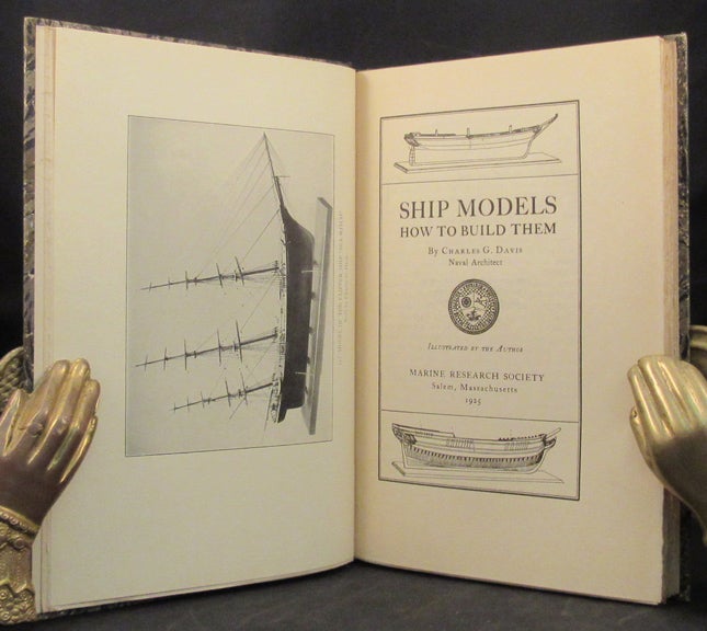 Item #32100 SHIP MODELS. HOW TO. Charles G. Davis