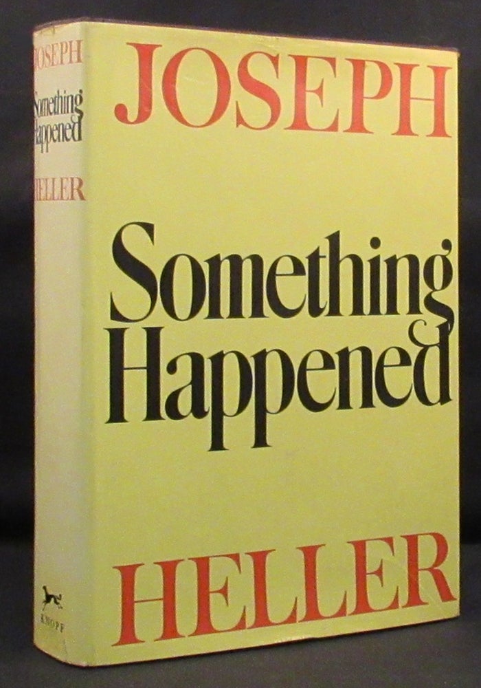 Item #32338 SOMETHING HAPPENED. Joseph Heller