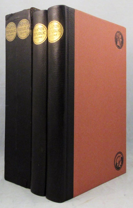 Item #32376 THE REPUBLIC. Translated out. Plato, Bruce Rogers, Designer, Limited Editions Club